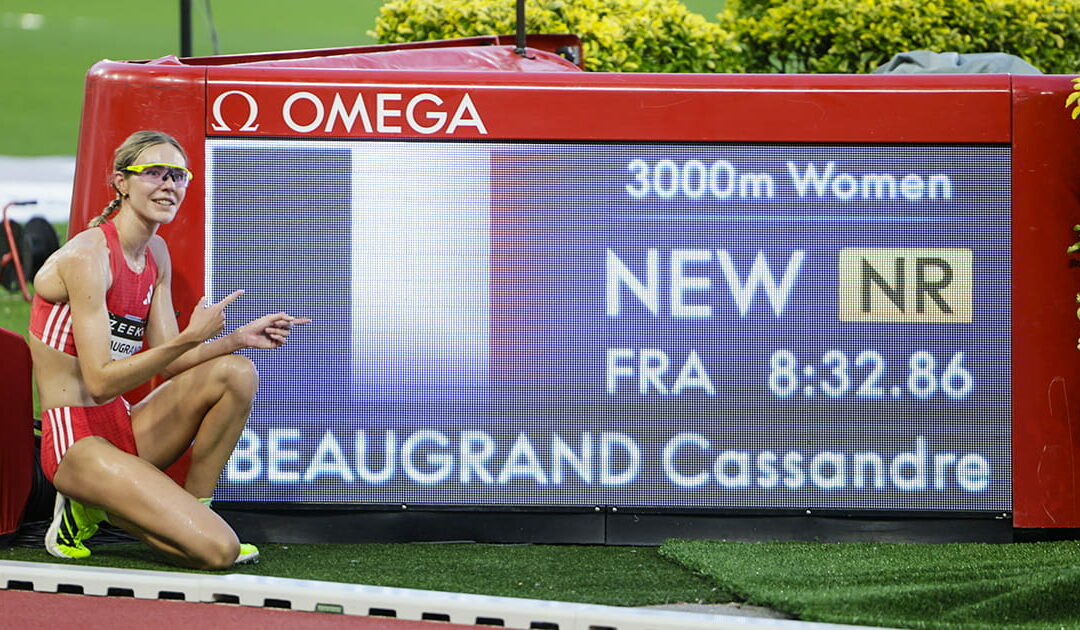 Meeting de Monaco : Cassandre Beaugrand, le joyau de la couronne, pulvérise le record de France du 3000 m