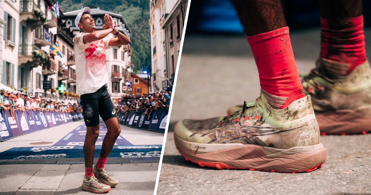 ASICS Metafuji Trail 2 La chaussure de trail qui a déjà écrit l’histoire de l’UTMB Ben Dhiman Les Metafuji Trail 2, chaussures de trail de champions, entrent dans la légende après la victoire de Ben Dhiman à l'UTMB 2026 à Chamonix.