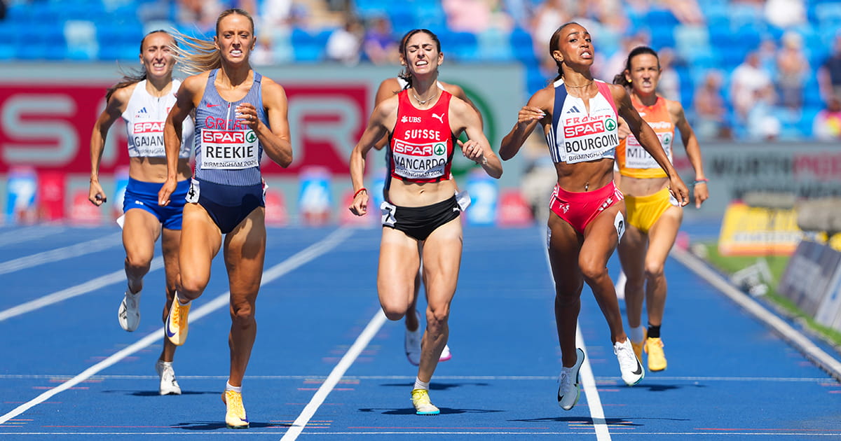 Athlétisme Suivez la cinquième journée des Championnats d’Europe 2026 à Birmingham en direct commenté résultats Les Bleus seront aux quatre coins de l'Alexander Stadium pour la cinquième journée en direct des Championnats d'Europe de Birmingham 2026.