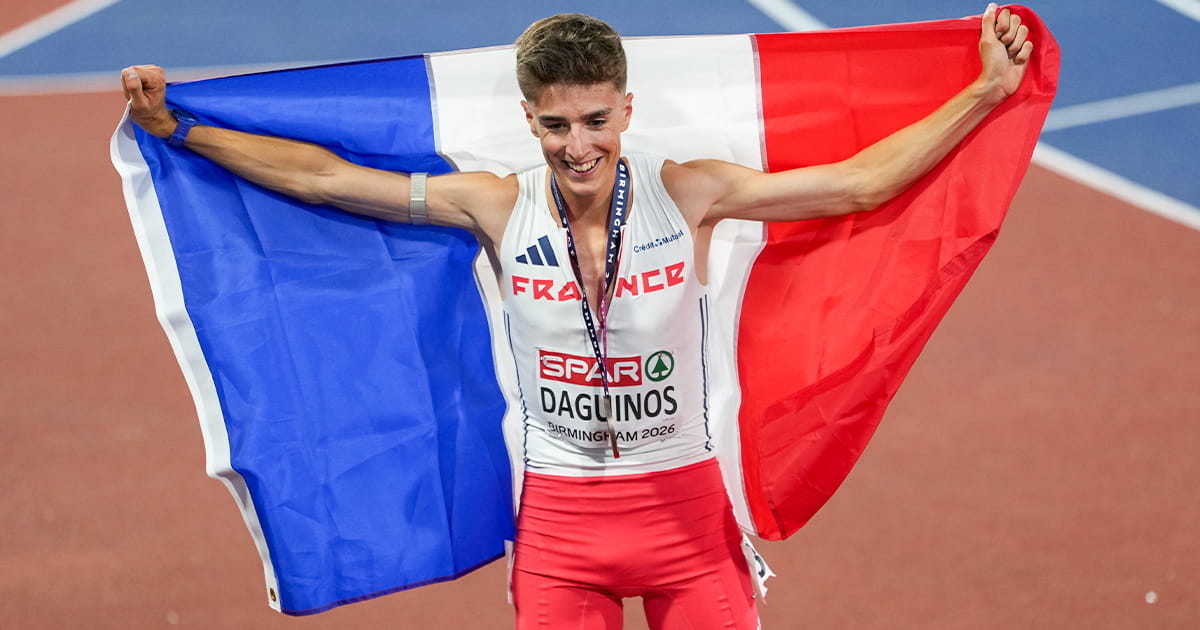 Championnats d’Europe de Birmingham 2026 Etienne Daguinos en bronze sur 5000 m devant Jimmy Gressier athlétisme résultats direct live Les Championnats d'Europe de Birmingham 2026 en direct ce lundi 10 août, avec Jimmy Gressier et Etienne Daguinos en finale du 5000 m.