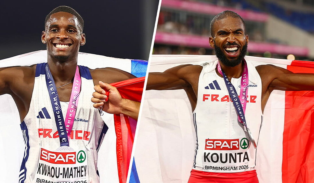 Championnats d&rsquo;Europe de Birmingham : Muhammad Abdallah Kounta et Just Kwaou-Mathey se parent d&rsquo;argent