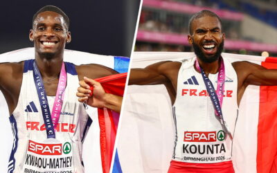 Championnats d&rsquo;Europe de Birmingham : Muhammad Abdallah Kounta et Just Kwaou-Mathey se parent d&rsquo;argent