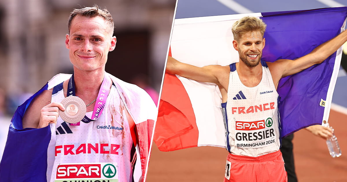 Championnats d’Europe de Birmingham Aurélien Quinion et Jimmy Gressier médaille de bronze résultats direct athlétisme Birmingham va vibrer au rythme des Bleus ce samedi pour la sixième journée des Championnats d'Europe d'athlétisme avec Jimmy Gressier.