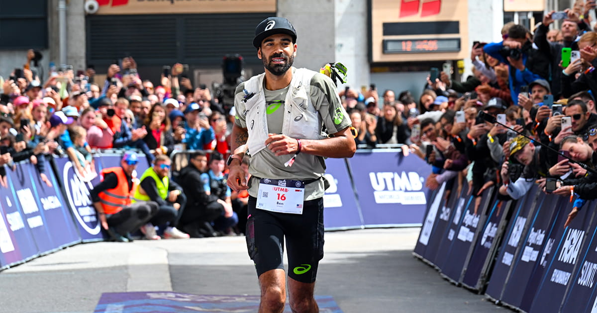 Interview Ben Dhiman UTMB 2026 ASICS ultra-trail Interview de Ben Dhiman, deuxième l'an passé à Chamonix, qui fait le point sur son actualité avant le grand départ de l'UTMB 2026.