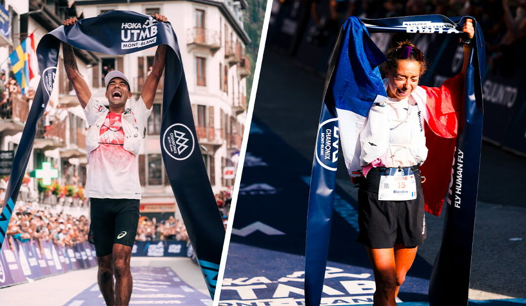 UTMB 2026 : Ben Dhiman remporte la course mythique dans un chrono canon, Blandine L’Hirondel vole au-dessus du Mont-Blanc