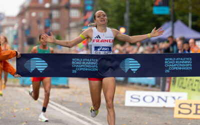 Championnats du monde de Running : Agathe Guillemot sacrée sur le mile avec un record d’Europe en prime, Jimmy Gressier a tout tenté sur 5 km à Copenhague