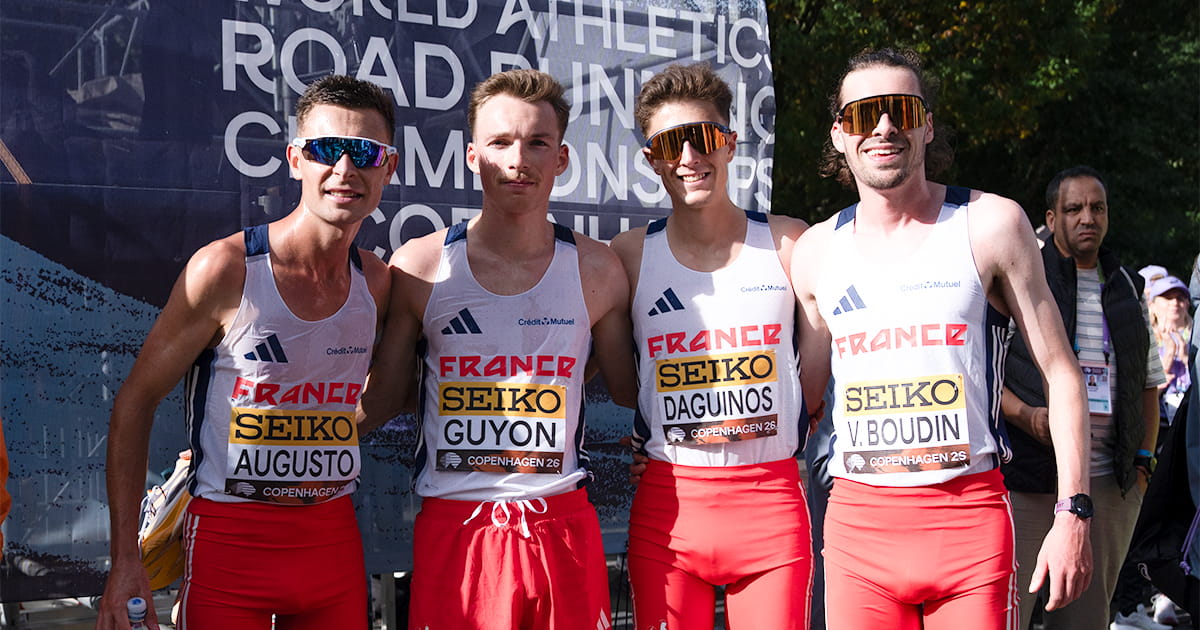 Athlétisme Suivez le semi-marathon des Championnats du monde de Running 2026 en direct commenté Copenhague résultats Copenhague va vibrer ce dimanche au rythme du semi-marathon des Championnats du monde de Running 2026, avec Etienne Daguinos.