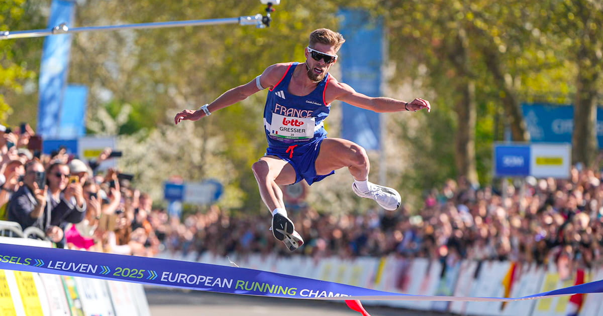Championnats du monde de running 2026 sélection française avec Jimmy Gressier Copenhague