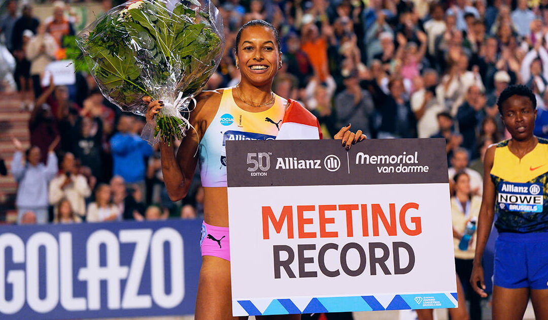 Finale de la Diamond League : Audrey Werro fait sa loi à Bruxelles