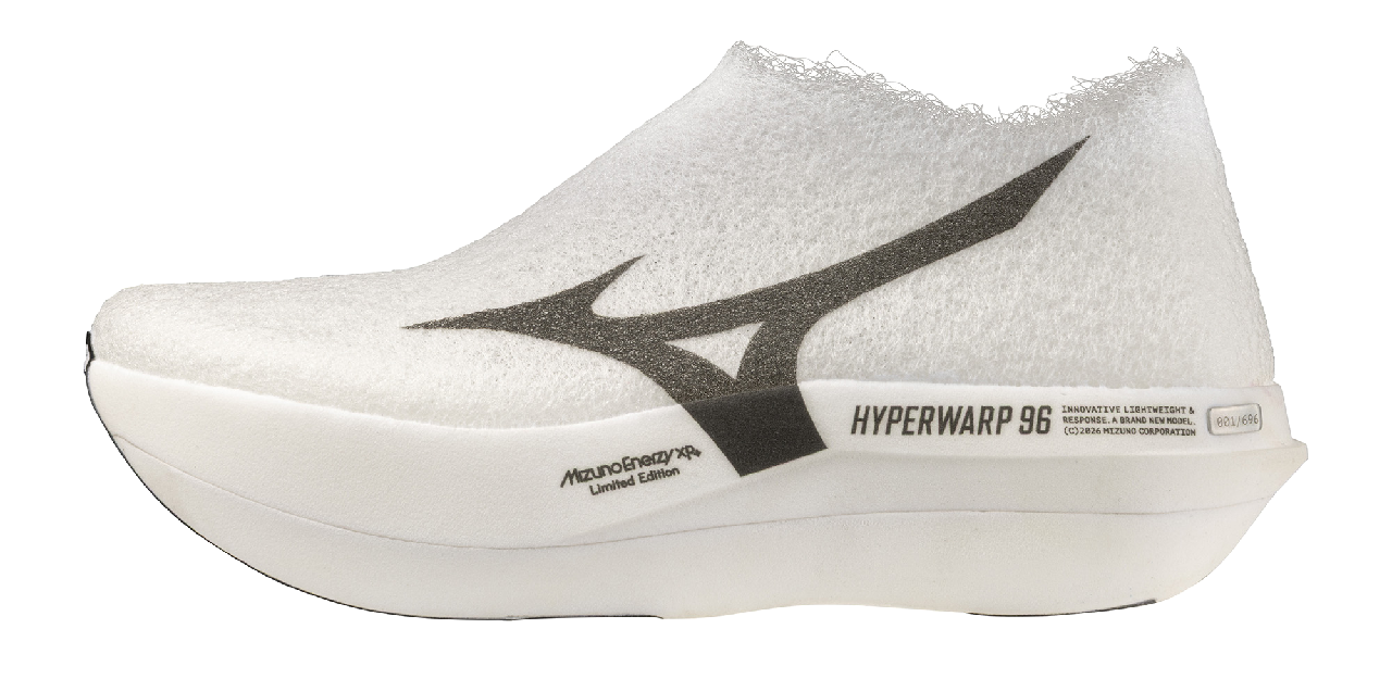 Hyperwarp 96 Mizunochaussure marathon sous la barre des 100 grammes