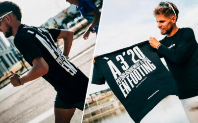 KIPRUN célèbre les 3’20/km de Jimmy Gressier avec un tee-shirt en édition limitée