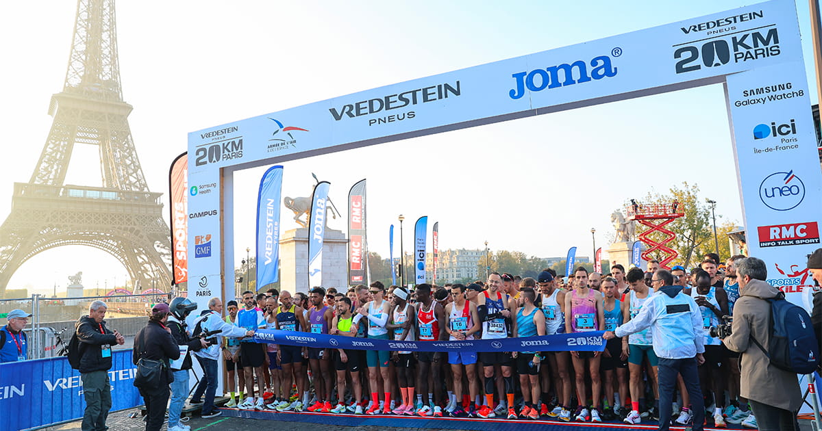 20 km de Paris 2026 Le plateau élite dévoilé, qui sont les favoris direct résutats La 48e édition des 20 km de Paris se tient ce dimanche 11 octobre 2026 avec 35 000 coureurs attendus pour cette grande fête du running.