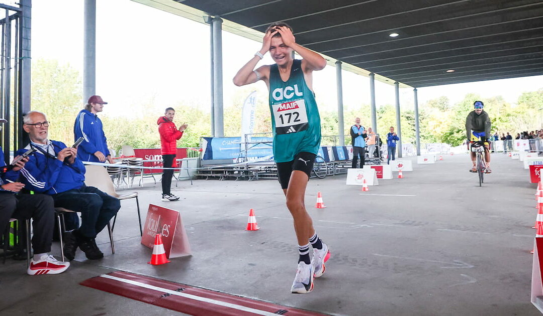 Esteban Vacelet et Océane Chanet sacrés champions de France des 100 km à Amiens