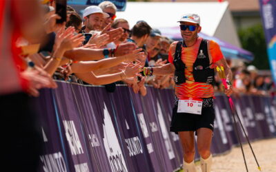 Festival des Templiers : Ludovic Pommeret au départ de l&rsquo;Endurance Trail… dans la peau d’un assistant à Millau !