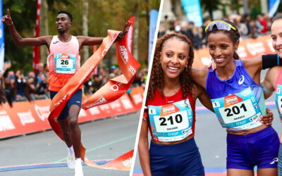 Harmonie Mutuelle 20 km de Paris 2026 : Daniel Kosen et Mekdes Woldu triomphent
