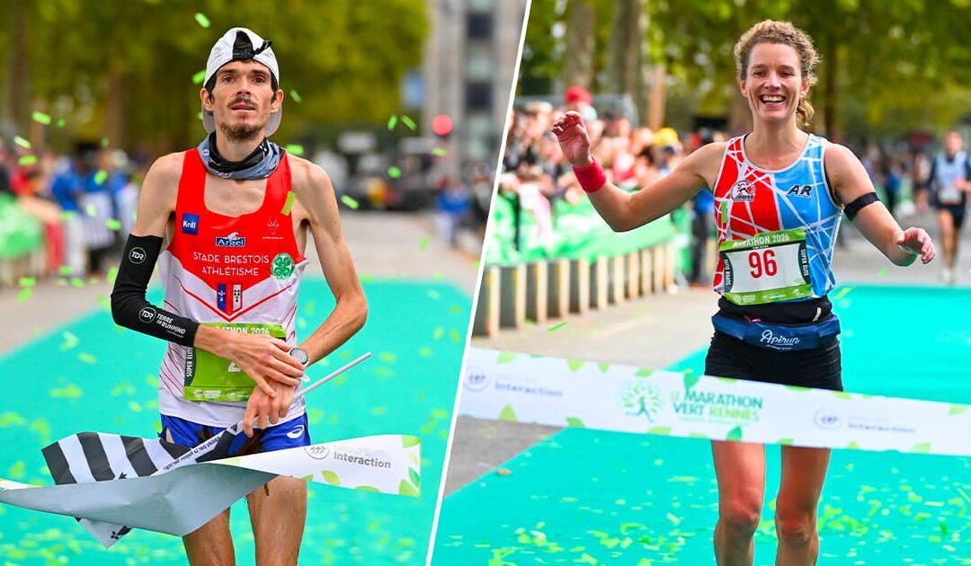 Marathon Vert Rennes 2026 : Florian Caro et Marie Lohéac-Bouchard sur le toit de la Bretagne